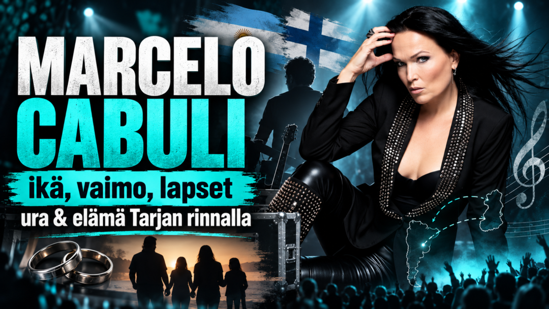 Marcelo Cabuli – ikä, vaimo, lapset, ura ja elämä Tarja Turusen rinnalla